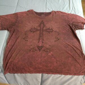 Men's - Apt 9 - Religious - Cross - Tee - XXL